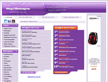 Tablet Screenshot of megamensagens.com